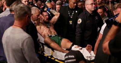 Conor McGregor fans fear UFC star's leg is "not right" as he returns to training