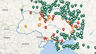 Ukraine: A collaborative map to compile verified videos of the war