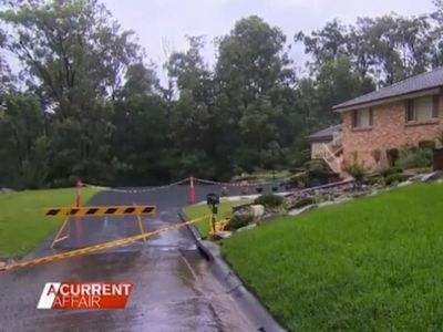 Sydney family has 10 minutes to flee after front yard collapses: ‘If you look at the crater, it’s unreal’