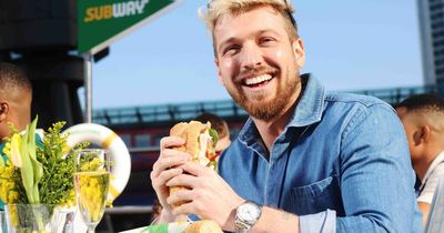 Made in Chelsea's Sam Thompson tries new pop-up Subway on a luxury yacht