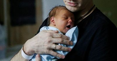 Defiant images of Ukrainian war resistance to Russian army - heroes, births and weddings