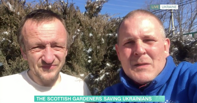 Scots landscapers on Ukraine rescue mission vow to remain 'until money runs out'