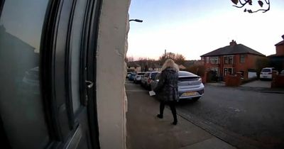 Woman astounded as envelope containing dead bat is posted through her front door