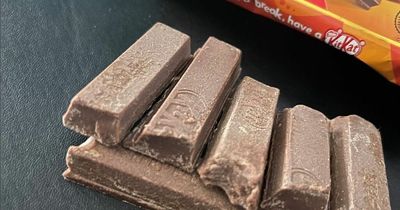 KitKat fans furious after biting into chocolate bar and finding NO WAFER inside