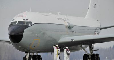 American 'nuke sniffer' aircraft flies over Scotland as war in Ukraine intensifies