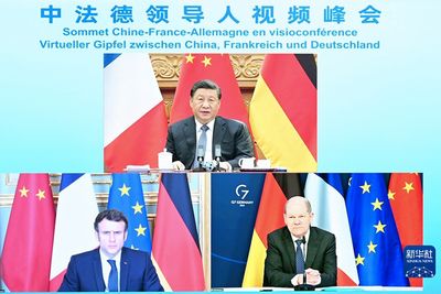 Leaders from China, France and Germany Press for Settlement to Russia-Ukraine War