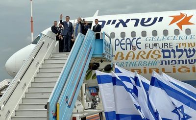 Israel's president lands in Turkey aiming to 'restart' ties