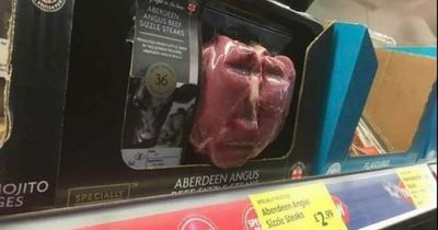 Aldi £2.99 steak resembling Vladimir Putin leaves people in fits of laughter