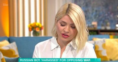 Holly Willoughby is emotional after update on Ukrainian girl who sang Frozen in underground bunker