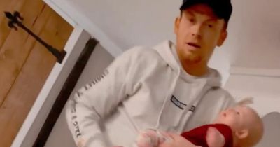 Stacey Solomon brutally mocks Joe Swash over his MC Hammer style clothes