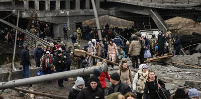 Ukrainian refugees are welcomed with open arms – not so with people fleeing other war-torn countries