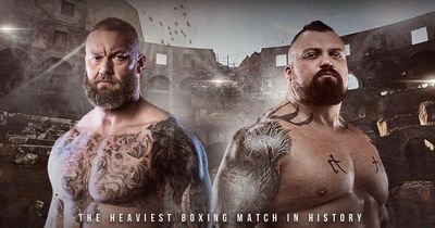 Eddie Hall and Thor Bjornsson will fight at 1am as bitter rivals clash in ring