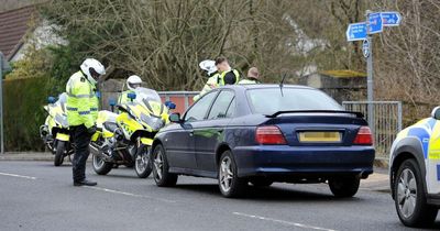 Driver sparks manhunt after failing to stop for cops in Paisley