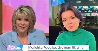 ITV Loose Women guest in Ukraine forced to cut interview live on air amid bomb scare