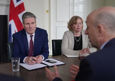 Starmer meeting UK troops in Estonia to show ‘unshakeable commitment to Nato’