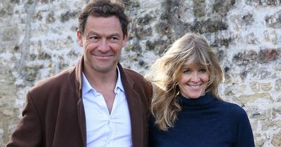 Dominic West and wife's united front after Lily James breaks silence on kissing pictures