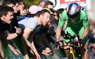 Van Aert wins Paris-Nice time trial to take race lead