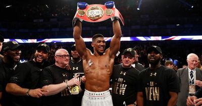 Anthony Joshua admits winning heavyweight world title was "a curse"