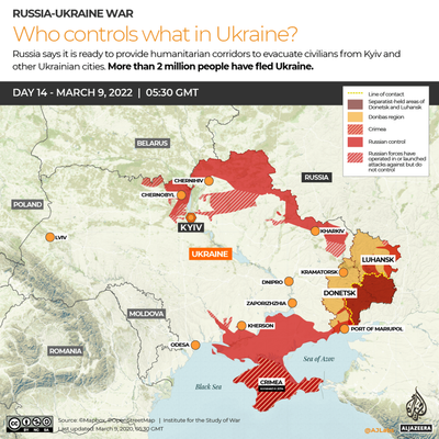 Russia-Ukraine war military dispatch: March 9, 2022