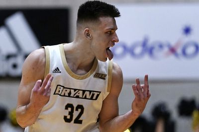 Meet Bryant’s Peter Kiss, the scoring machine you’ll either love or hate this March Madness