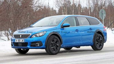 High-Riding Peugeot 308 Wagon Spied, Could Be Test Mule For Coupe SUV