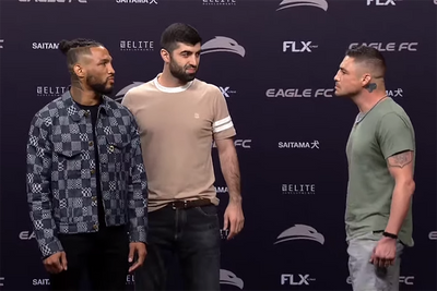Eagle FC 46 video: Diego Sanchez stays locked on Kevin Lee in first fight-week faceoff