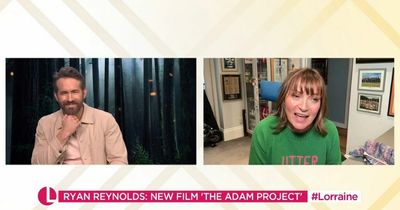 Lorraine Kelly forced to censor Ryan Reynolds as he swears live on ITV