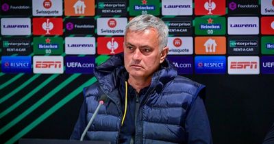 "Incredible!" Jose Mourinho storms out of Roma press conference after three questions