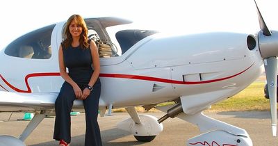Carol Vorderman shares inspirational reason why her plane is called 'Mildred'