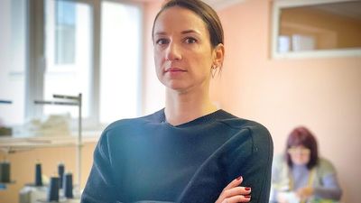 Men are required to stay and defend Ukraine, but women face a difficult choice — to flee, or fight
