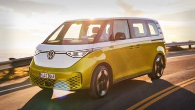 Volkswagen’s Takes On Tesla With Funky Electric Microbus