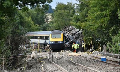 Wrongly built drainage system led to Stonehaven train crash, investigators find