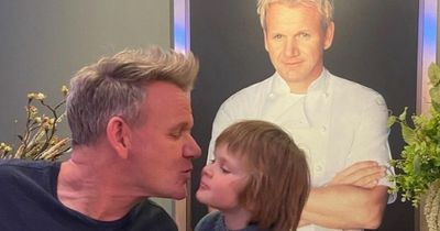 Gordon Ramsay's son Oscar, 2, looks exactly like his dad after a new haircut