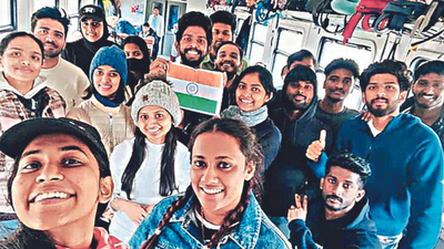 Ukraine crisis: Weary students on their way home in flights from Poland