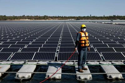 ‘World’s largest’ floating hydro-solar farm powers green push in Isan