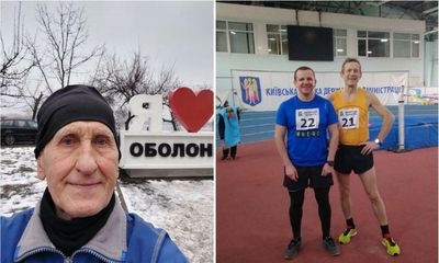 ‘We’re showing we’re alive’: the older Ukrainians running daily as war rages