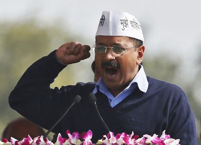 Indian capital's anti-corruption party gets election boost to take on Modi