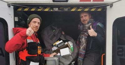 Brave Manc duo who rushed to Ukraine border with supplies speak of 'horrific' scenes as paramedics scramble to save lives