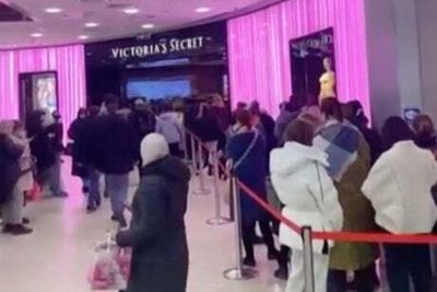 Huge queues at Victoria’s Secret as chain closes Russian stores amid war in Ukraine