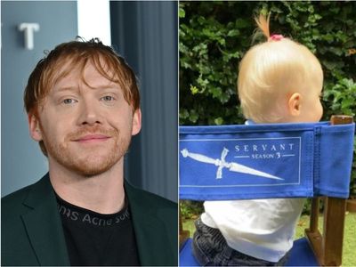 Rupert Grint says his baby daughter learnt the f-word after hearing him read Servant scripts