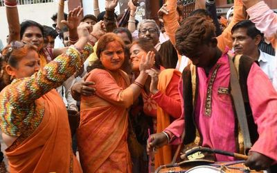 Uttar Pradesh Assembly poll results | Holi comes early for BJP; disbelief at SP office