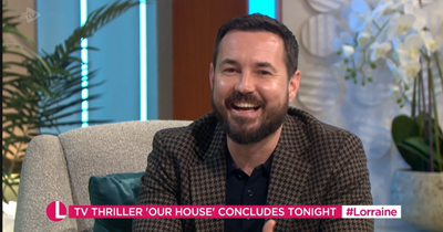 Martin Compston tells Lorraine about his ideal Scottish hangover cure