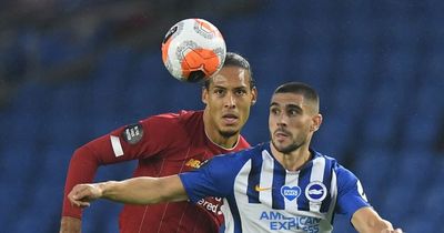 'Too strong, too rapid, too tall, too everything' - Brighton striker Neal Maupay on Liverpool defender Virgil van Dijk
