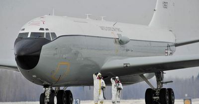 American 'nuke sniffer' plane spotted in skies near Edinburgh as Ukrainian war continues