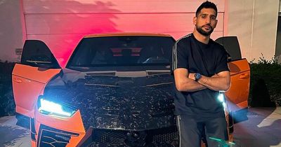 Amir Khan shows off £500,000 supercar as Kell Brook issues rematch vow