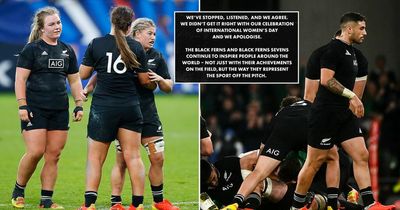 New Zealand All Blacks apologise for 'tone deaf' International Women's Day tweet
