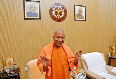Hindu monk's stock rises as ruling party set to win key Indian state poll
