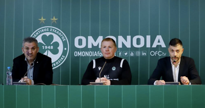 Neil Lennon reveals Omonia Nicosia taxi driver greeting as former Celtic boss vows 'I'm not hungry, I'm starving'