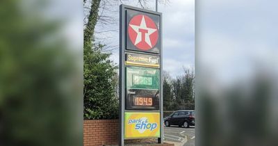 Fuel prices hit nearly £1.95 per litre across Merseyside