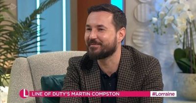 Martin Compston tells Lorraine living in Las Vegas allows him to be anonymous